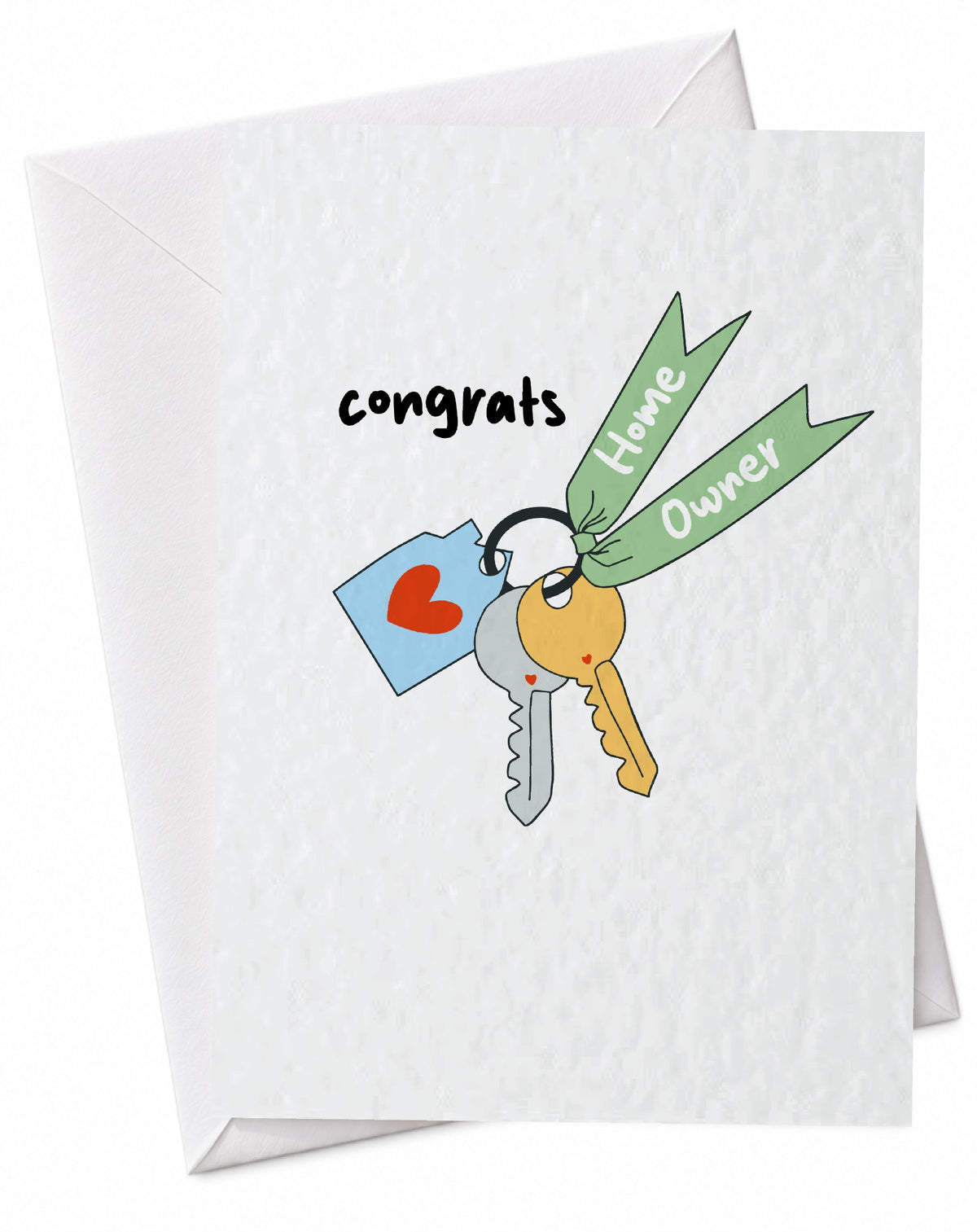 New home house key card