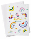Rainbow birthday card