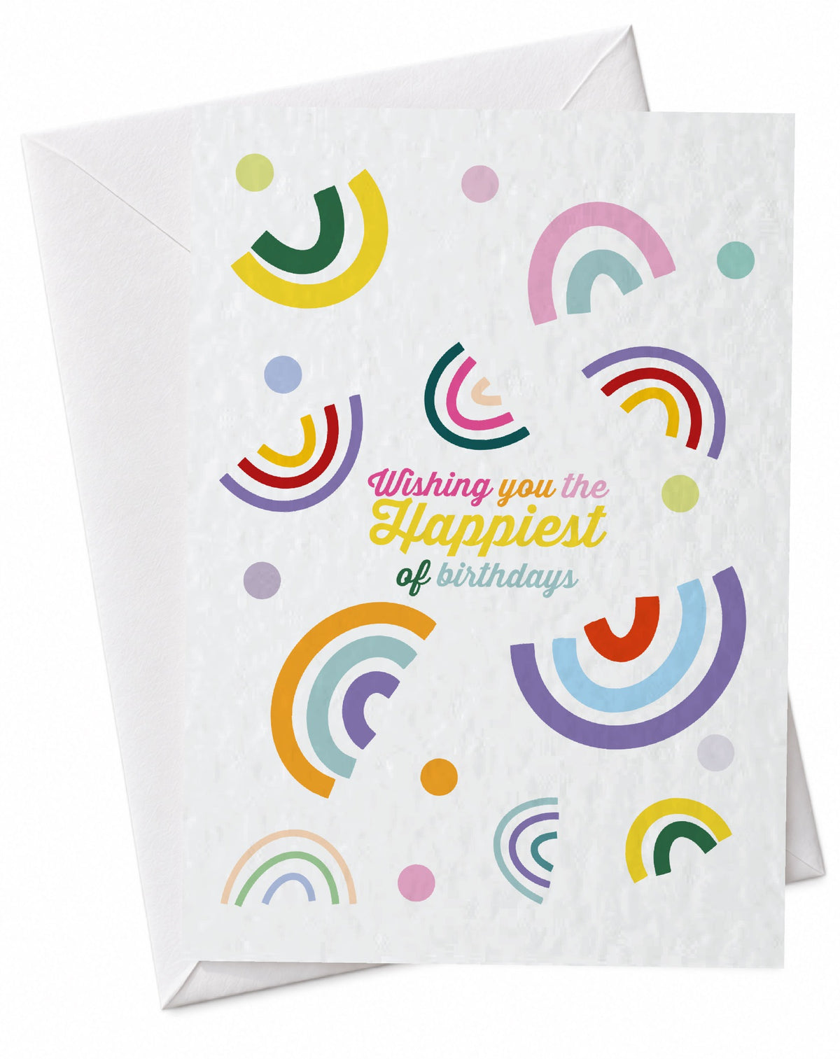 Rainbow birthday card