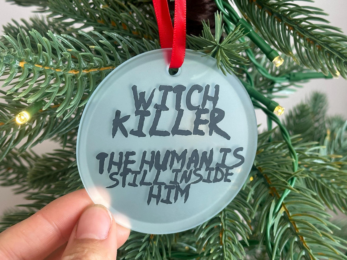 Fantasy book lover Christmas decoration