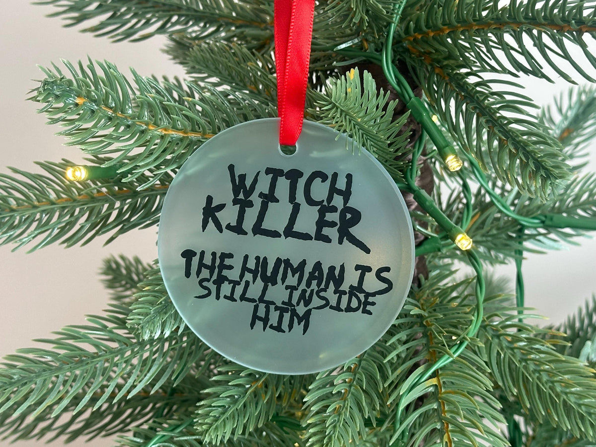 Fantasy book lover Christmas decoration