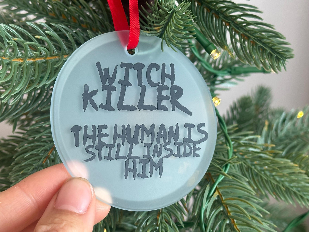 Fantasy book lover Christmas decoration
