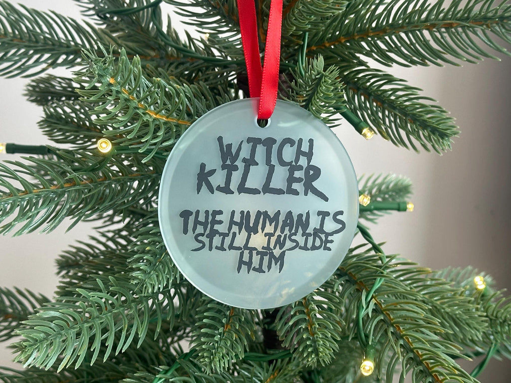 Fantasy book lover Christmas decoration