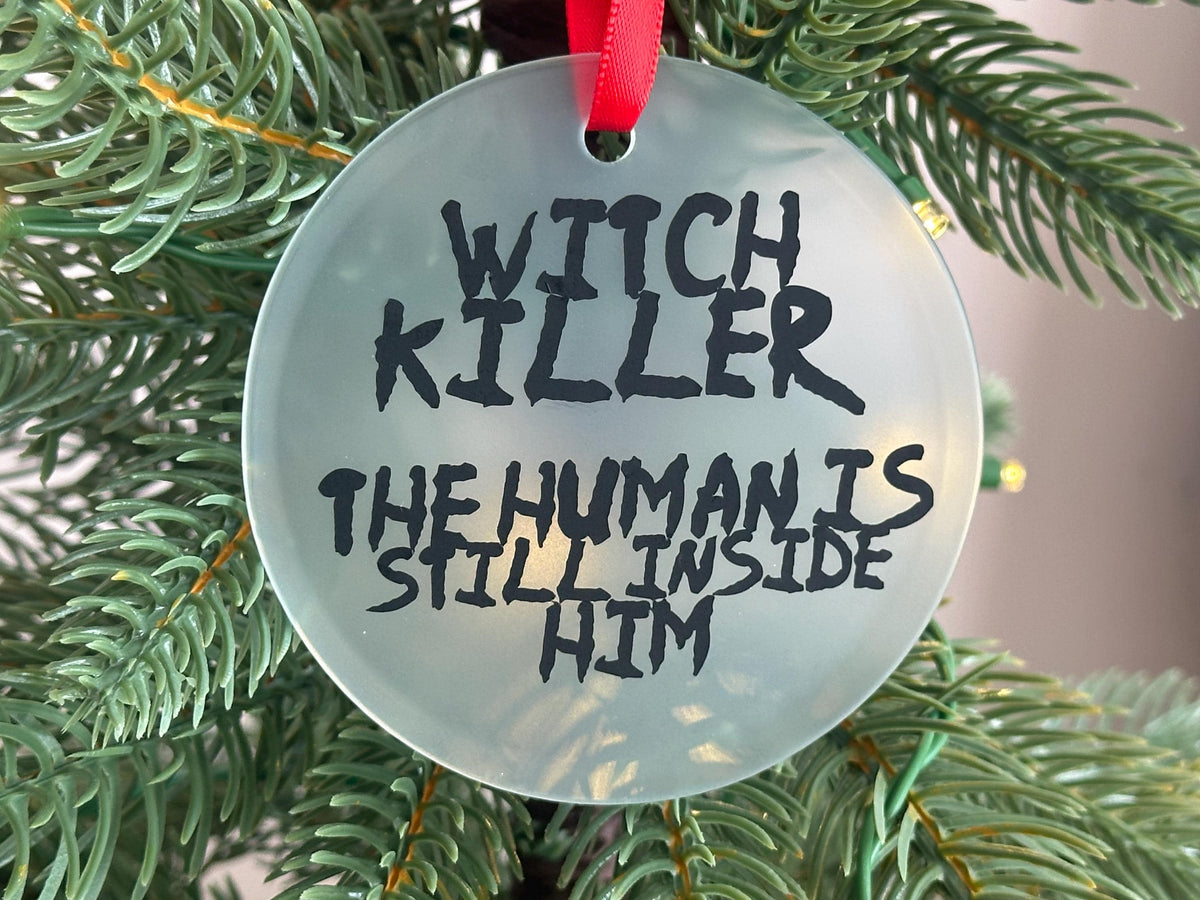 Fantasy book lover Christmas decoration