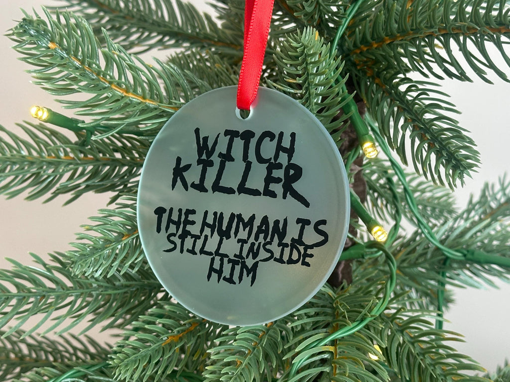 Fantasy book lover Christmas decoration