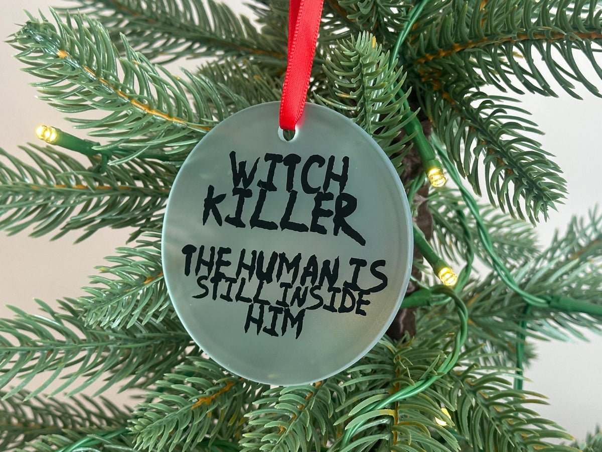 Fantasy book lover Christmas decoration